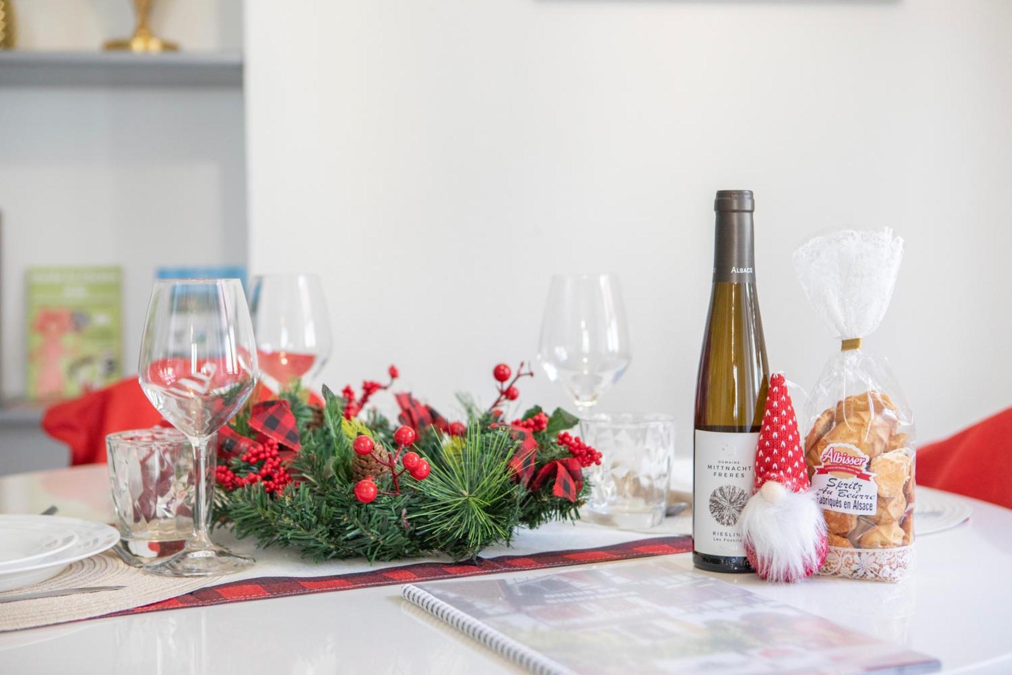 Appartements Duplex 3 Et 4 Personnes - Climatisation - Village Elu Parmi Les "Plus Beaux Villages De France" - Route Des Vins - Centre Alsace 贝尔盖姆 外观 照片