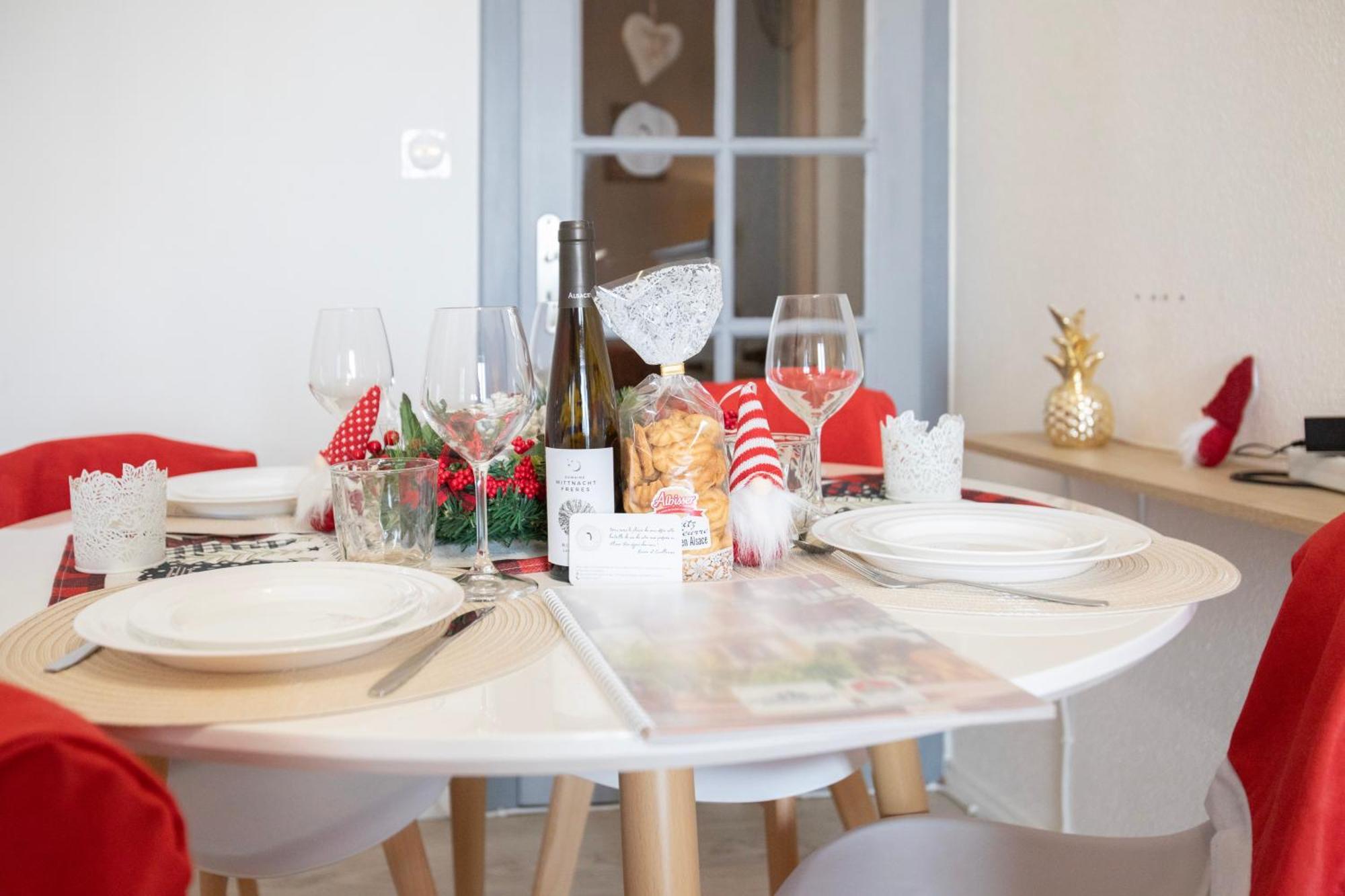 Appartements Duplex 3 Et 4 Personnes - Climatisation - Village Elu Parmi Les "Plus Beaux Villages De France" - Route Des Vins - Centre Alsace 贝尔盖姆 外观 照片