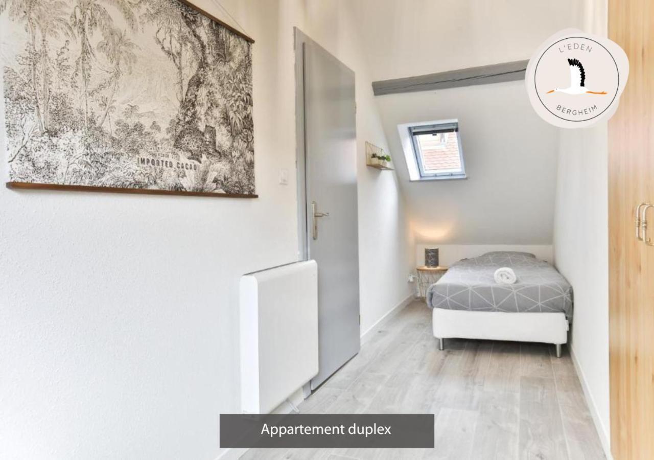Appartements Duplex 3 Et 4 Personnes - Climatisation - Village Elu Parmi Les "Plus Beaux Villages De France" - Route Des Vins - Centre Alsace 贝尔盖姆 外观 照片