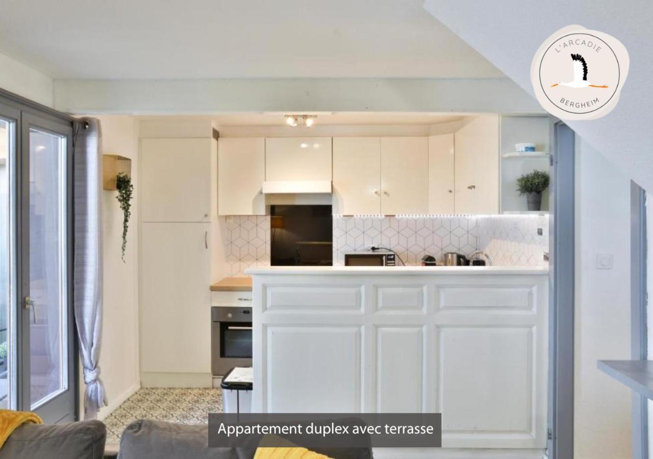 Appartements Duplex 3 Et 4 Personnes - Climatisation - Village Elu Parmi Les "Plus Beaux Villages De France" - Route Des Vins - Centre Alsace 贝尔盖姆 外观 照片