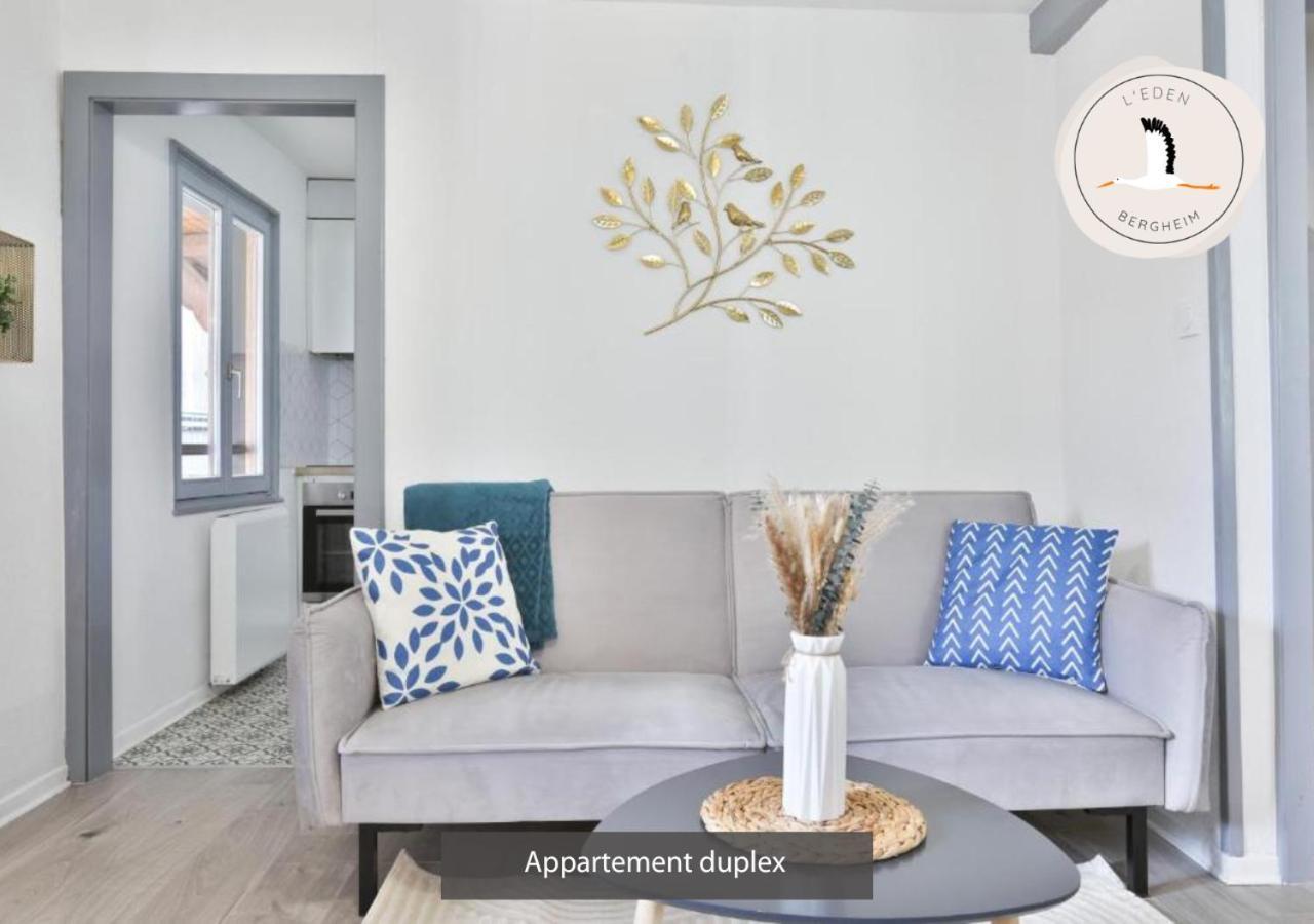 Appartements Duplex 3 Et 4 Personnes - Climatisation - Village Elu Parmi Les "Plus Beaux Villages De France" - Route Des Vins - Centre Alsace 贝尔盖姆 外观 照片